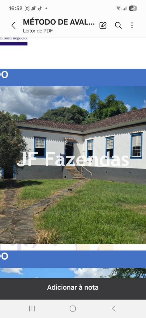 Fazenda em Rio Preto – MG | 384,87 Hectares